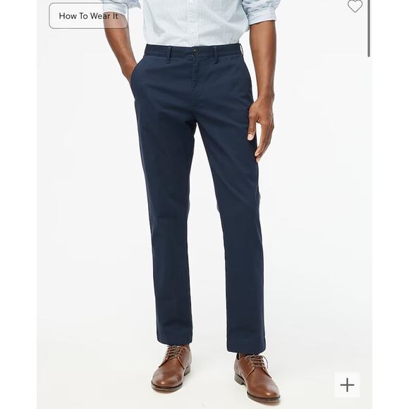 J.Crew Straight-Fit TruTemp365 Chino Pant - Picture 1 of 9